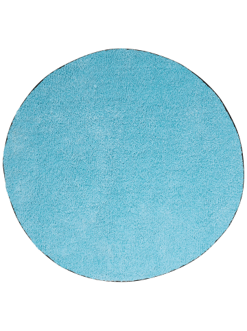 Beliani Shaggy DEMRE in Blau - (W) 140 x (H) 2 x (L) 140 cm