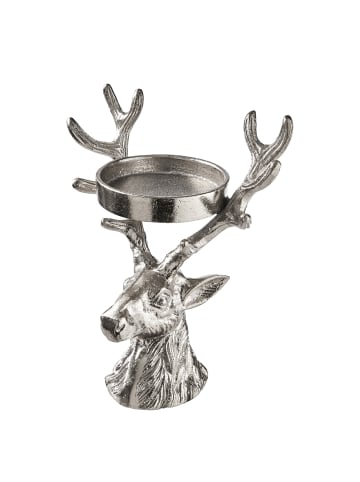 Butlers Butlers Stumpenkerzenhalter OH MY DEER in Silber