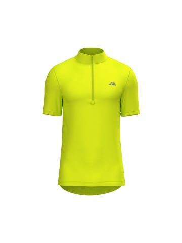 DANISH ENDURANCE Kurzärmeliges Radtrikot Sustain Cycling in Neon Yellow