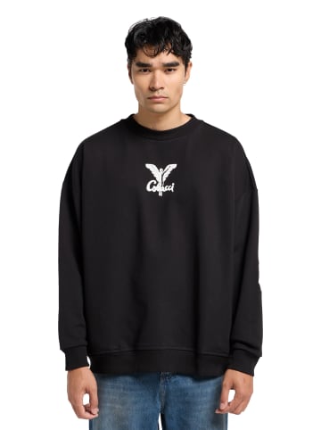 Carlo Colucci Sweatshirt Di Quirico in Schwarz