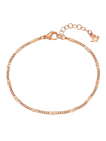 Glanzstücke München Armband aus Edelstahl in roségold