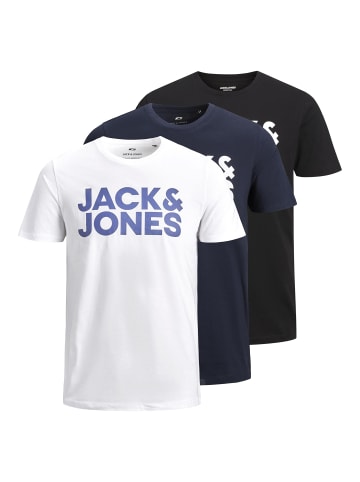 Jack & Jones 3er-Pack T-shirt in White