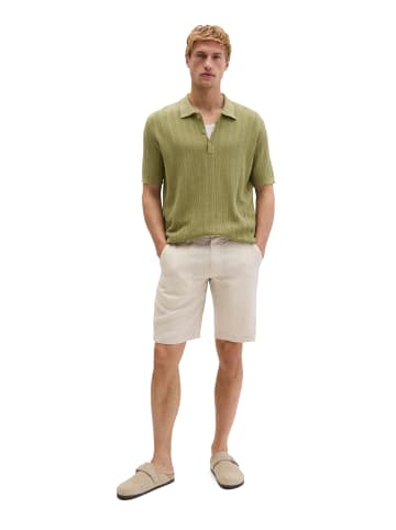 Marc O'Polo Strick-Poloshirt regular in Vibrant Fern