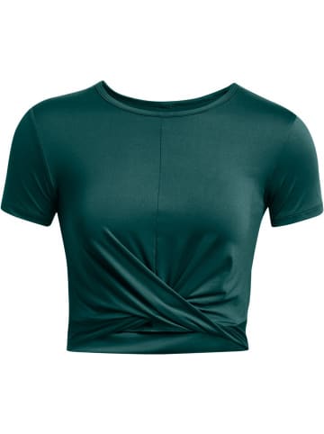 Under Armour Shirt "Motion Crossover Crop Ss" in Blau