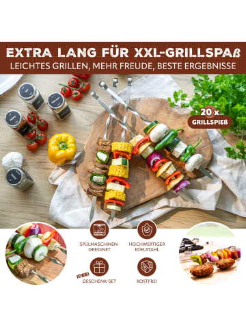bremermann 20-er-Set Grillspieße