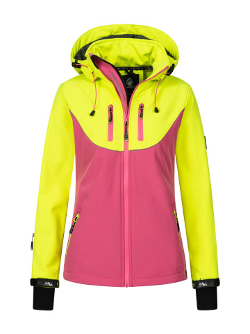 Rock Creek Jacke in Neonpink