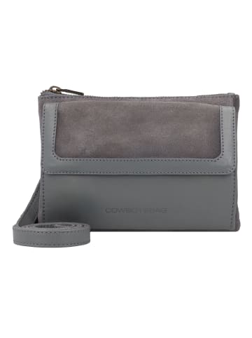Cowboysbag Seventies Suede Umhängetasche Leder 21 cm in dusk blue