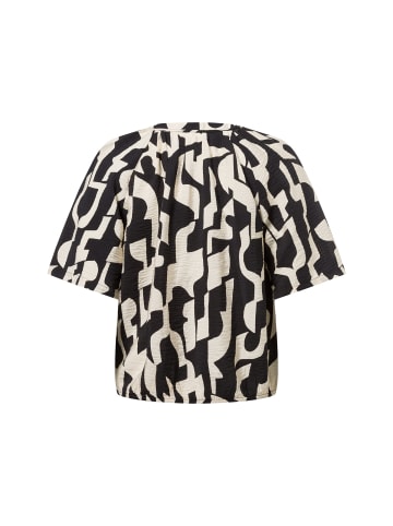 s.Oliver Bluse in beige schwarz