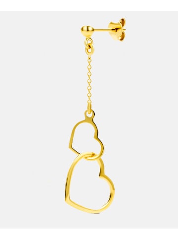 Diamant L'éternel Ohrringe aus 375 Gelbgold
