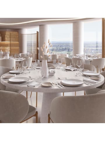 Villeroy & Boch 6er Set Schalen tief NewMoon ø 29 cm in beige