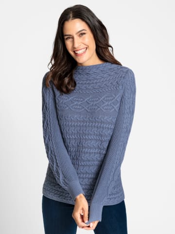 WITT WEIDEN Langarm-Pullover in taubenblau