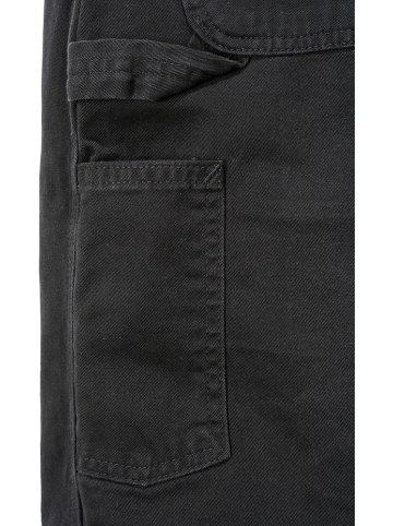 CARHARTT  Stoffhose "W. Twill Dungaree B324" in Schwarz