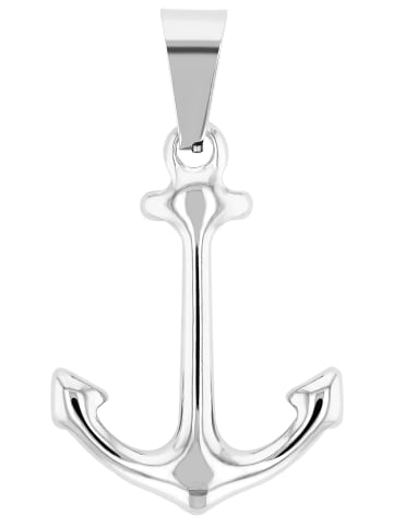 Adeliás Damen Anhänger aus Edelstahl in silber