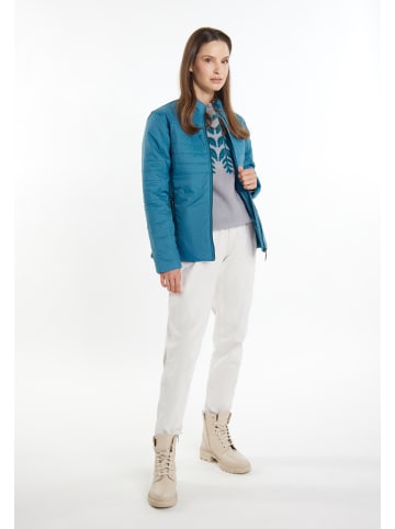 Usha Damen Leichte Steppjacke in Petrol