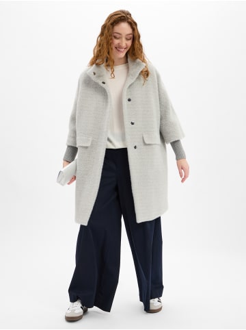 comma Mantel in hellgrau