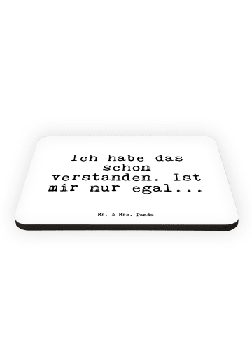 Mr. & Mrs. Panda Magnet Ich habe das schon... mit Spruch in Weiß