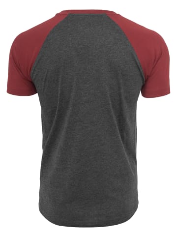 Urban Classics Urban Classics T-Shirts in cha/burgundy