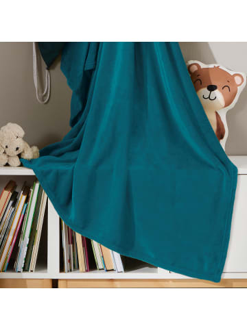 REDBEST Fleece, Microfaser Wohndecke 10er-Pack in türkis