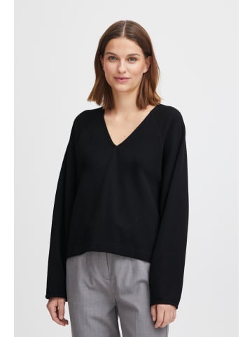 b. young BYROMO SWEAT - JERSEY Loose fit in Black