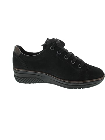 rieker sportlicher Schnürer Schwarz