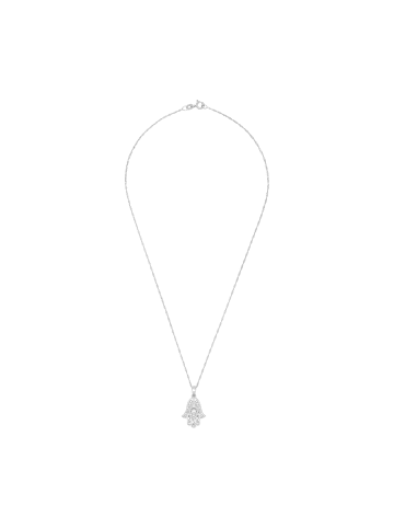 Amor Kette mit Anhänger Silber 925, rhodiniert in Silber