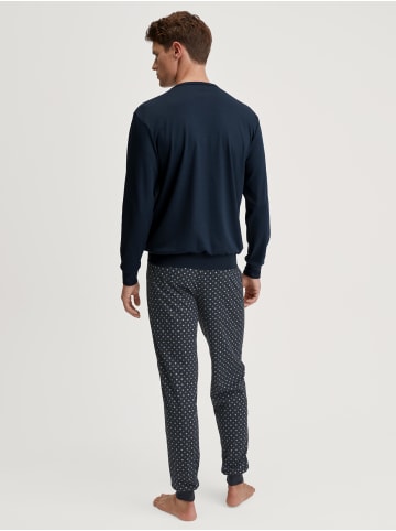 Calida Pyjama in saphir blue