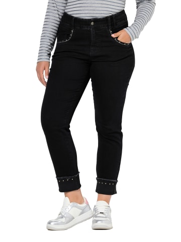 LAURASØN Jeans in schwarz