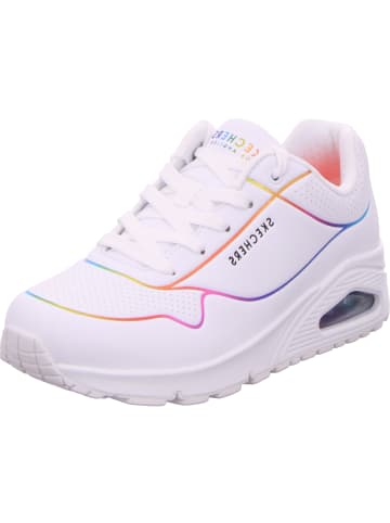 Skechers Sneaker UNO - ELECTRIC LINES in white/multi
