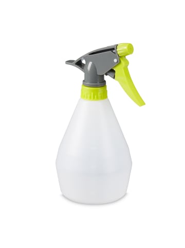relaxdays 6x Sprühflasche in Weiß - 500 ml