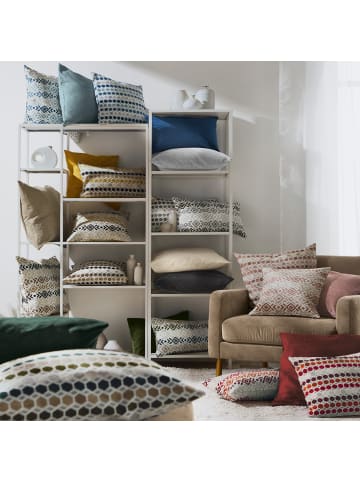 Erwin Müller Jacquard Kissenhülle York in silber