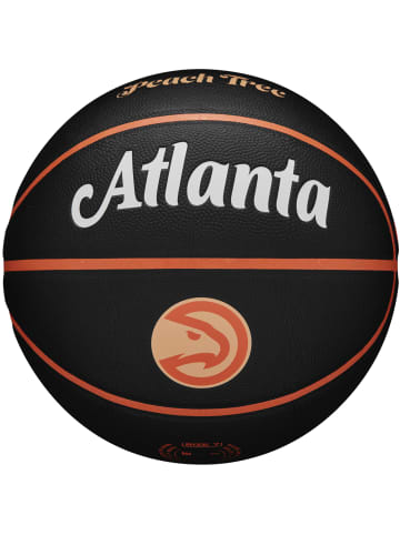 Wilson Wilson NBA Team City Collector Atlanta Hawks Ball in Schwarz