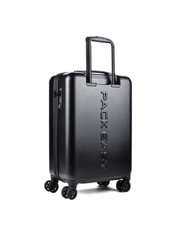 Pack Easy Colly Pure 4 Rollen Kabinentrolley S 55 cm in black