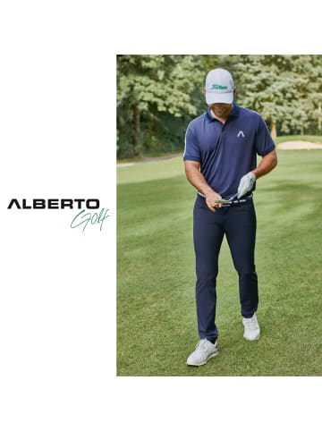 ALBERTO Golfhose in Grau