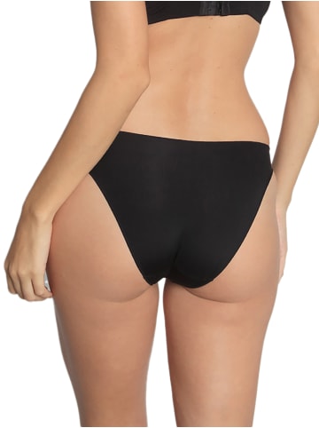 Sassa 3er Pack Slip Kettelnaht in Schwarz