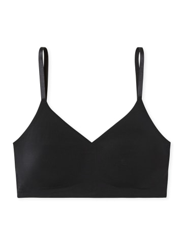 Schiesser Bustier mit Pads in Schwarz
