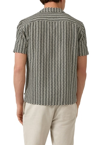 s.Oliver Hemd in beige schwarz