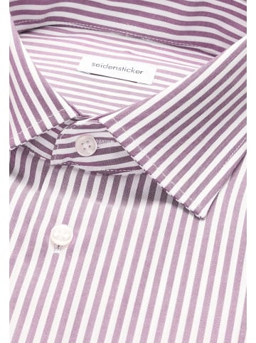 Seidensticker Business Hemd Regular in Lila