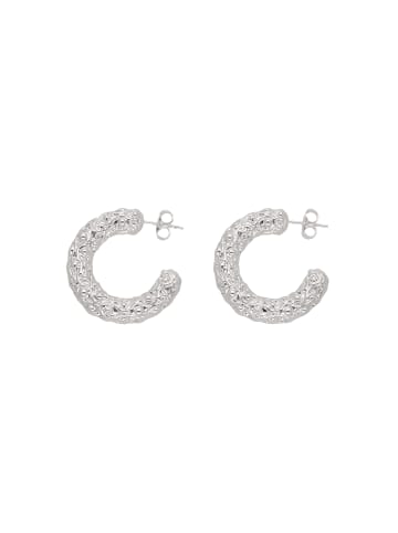 faina Women Hoop Earrings in Silver