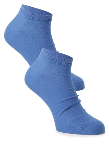 Nils Sundström Sneakersocken in indigo weiß - 0003