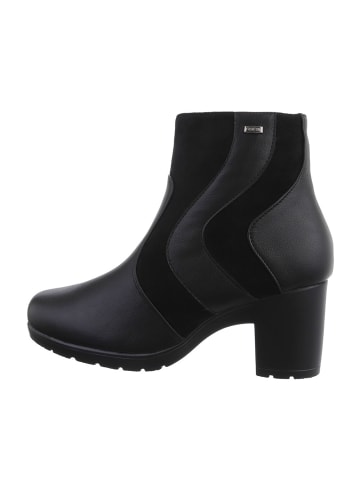 Ital-Design Stiefelette in Schwarz