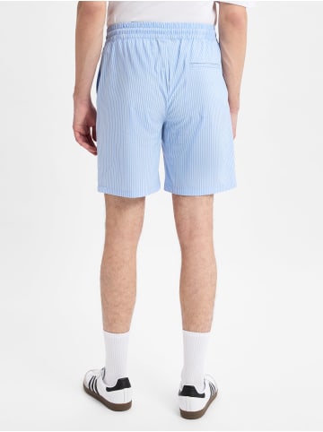 PEGADOR Shorts Raton in hellblau weiß