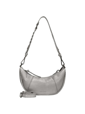FREDs BRUDER Rebel At Heart Halfmoon Bag - Umhängetasche 30 cm (black) in silver