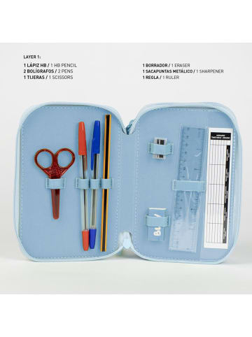 Bluey Gefüllte Federmappe 3 Etagen