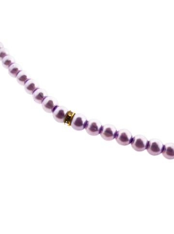 Almina Gebetsketten 45 cm 99 Perlen mit Fransen in Lila