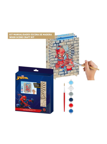 MARVEL Spider-Man Holzbild zum Bemalen DIY Wanddeko Marvel