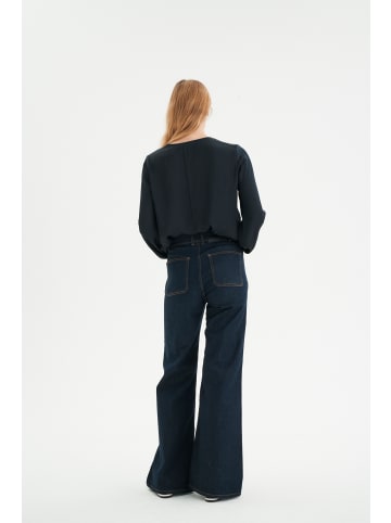 InWear Langarm-Bluse RindaIW Gerade Passform in Black