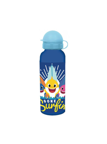 Baby Shark Trinkflasche 520ml Alu Kinderflasche Schule