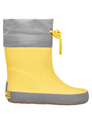 Playshoes Barfuß-Gummistiefel uni in gelb