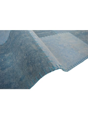Kayoom Kurzflor Teppich Lyrical 110 in multi - blau - rechteckig