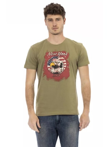 Trussardi Action Grün Baumwolle Herren T-Shirt